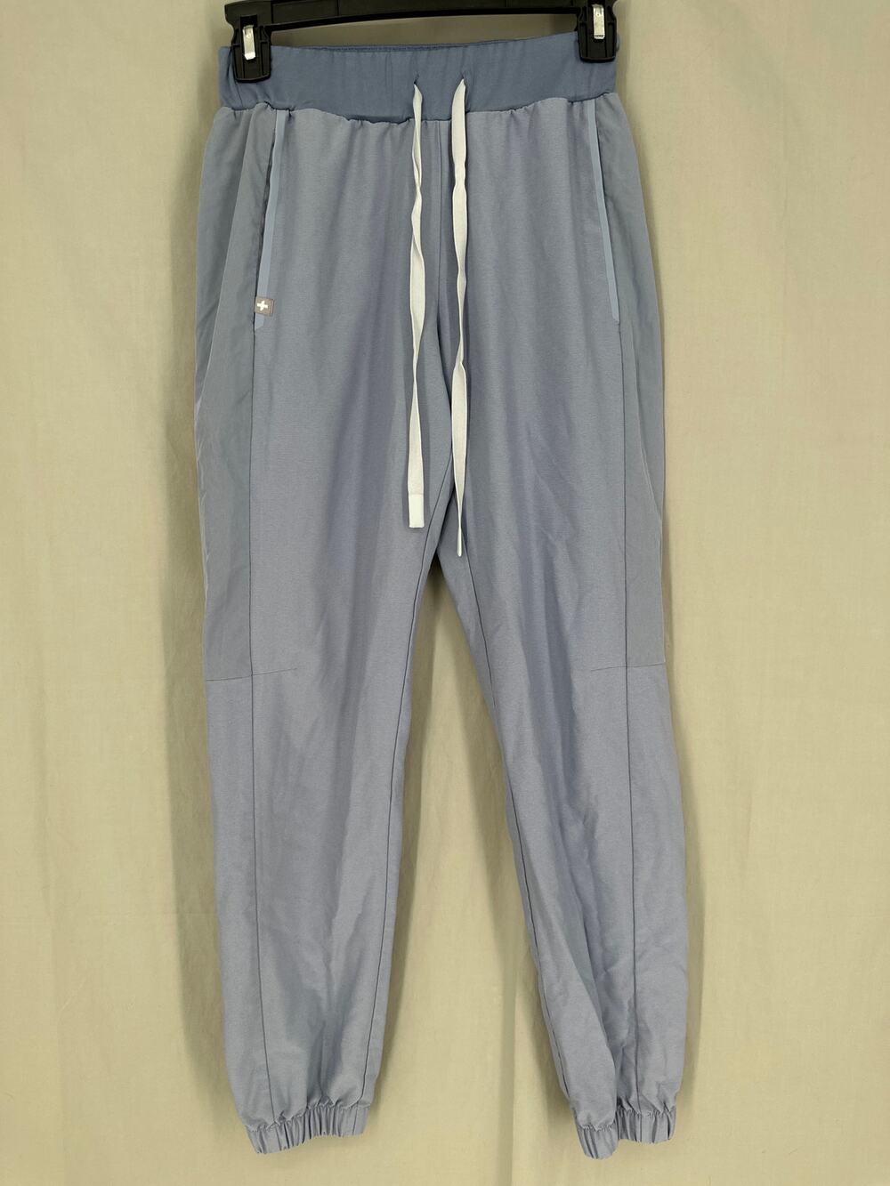 Figs Scrub Pants Women XS Granville Blue Jogger Skinny Stretch Drawstring Pocket